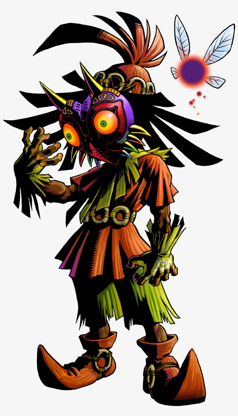 Skull Kid, Majora's Puppet, The Main Villan Who Stole Skull Kid PNG