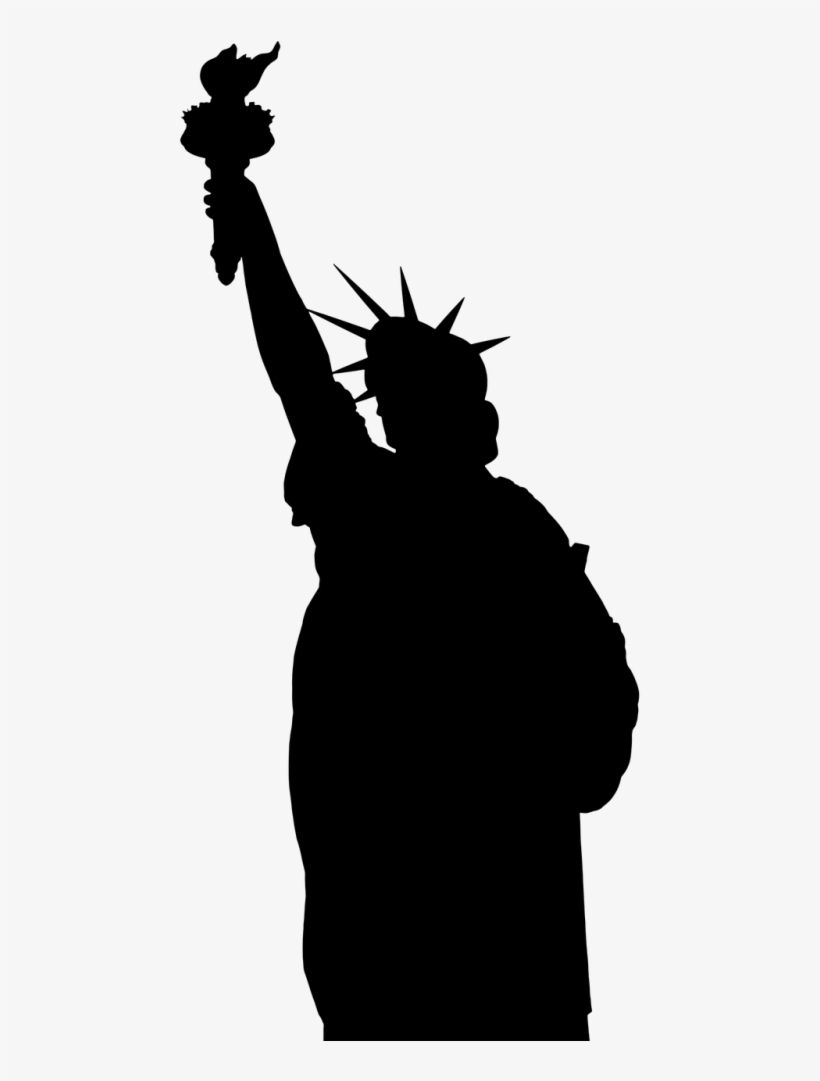 Statue Of Liberty Ellis Island New York Harbor American - Statue Of Liberty, transparent png download