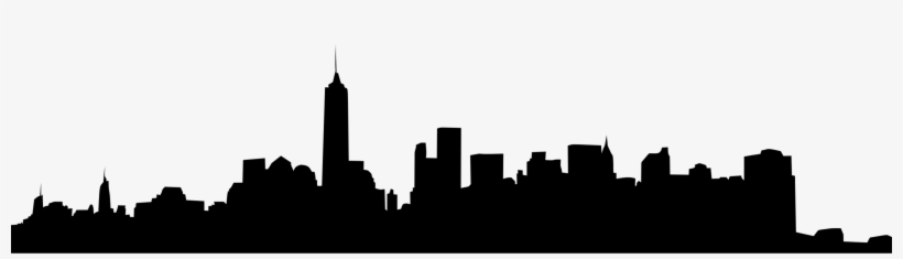 Clipart Cityscape Medium Image - New York City, transparent png download
