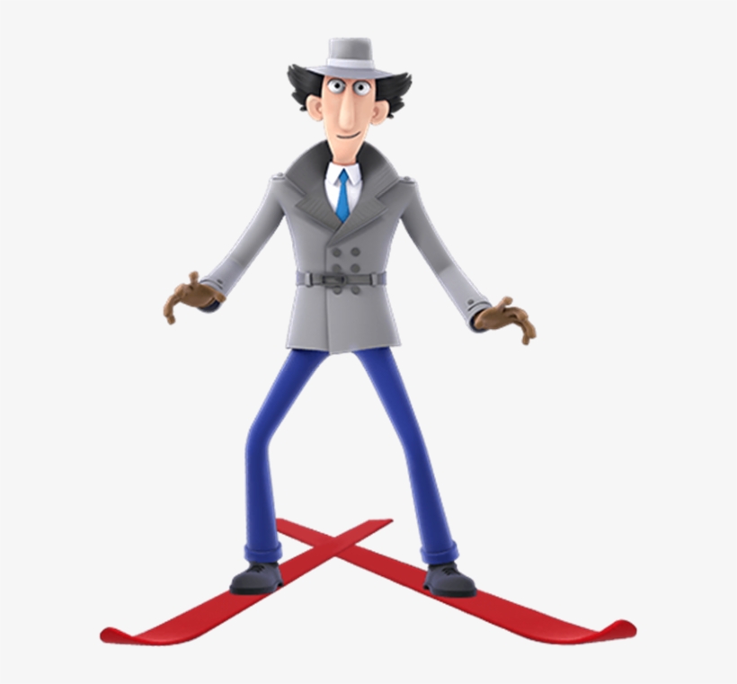 Gadget Skis - Inspector Gadget Cartoon Png, transparent png download