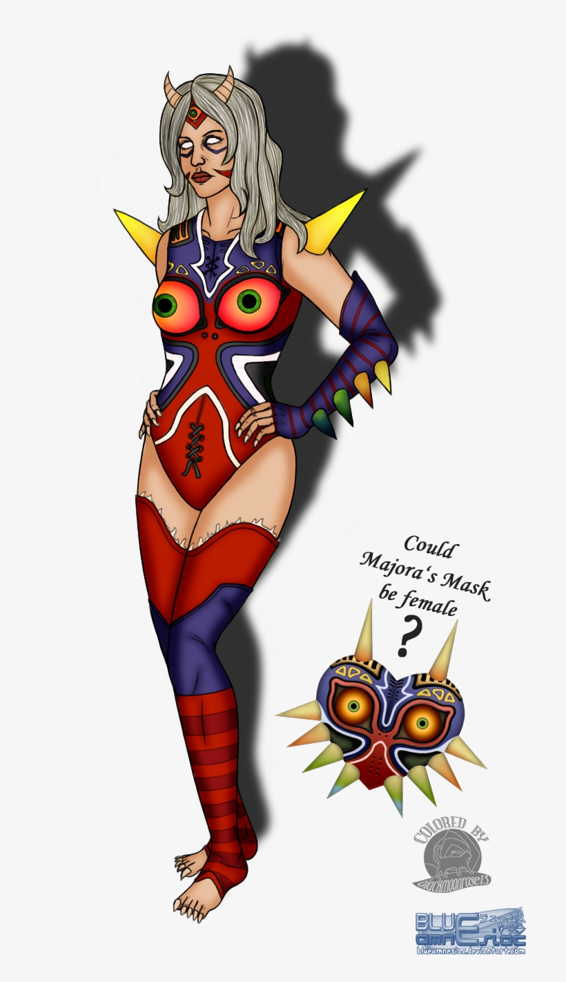 Lady Majora - Cartoon, transparent png download