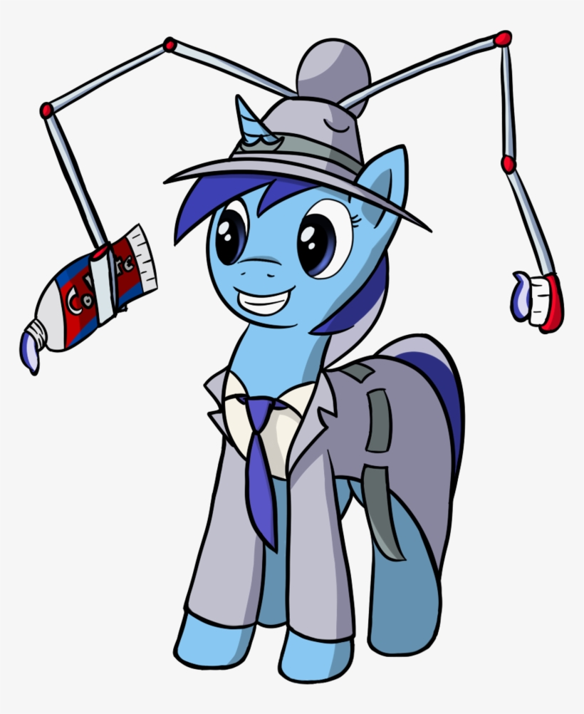 Redquoz, Clothes, Female, Hat, Inspector Brushie, Inspector - My Little Pony: Friendship Is Magic, transparent png download