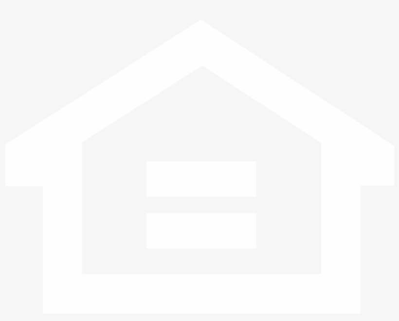 Equal Housing Symbol White, transparent png download