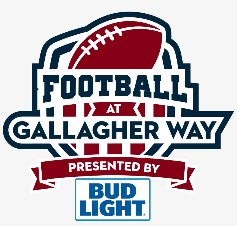 Football At Gallagher Way Presented Bud Light Png Bud - Bud Light Lime - 18 Pack, 12 Fl Oz Cans, transparent png download