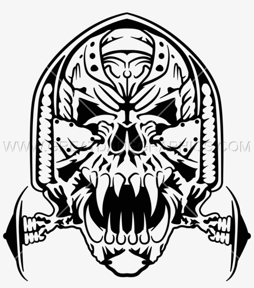 Armor Skull - Portable Network Graphics, transparent png download