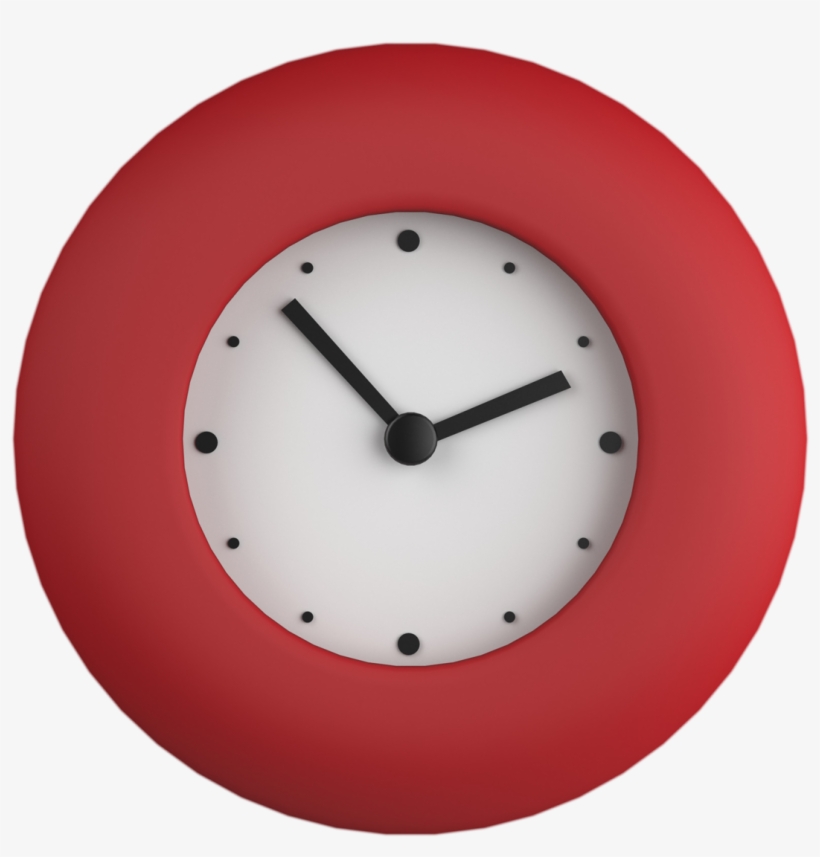 Clock Png Image - Wall Clock Png Modern, transparent png download