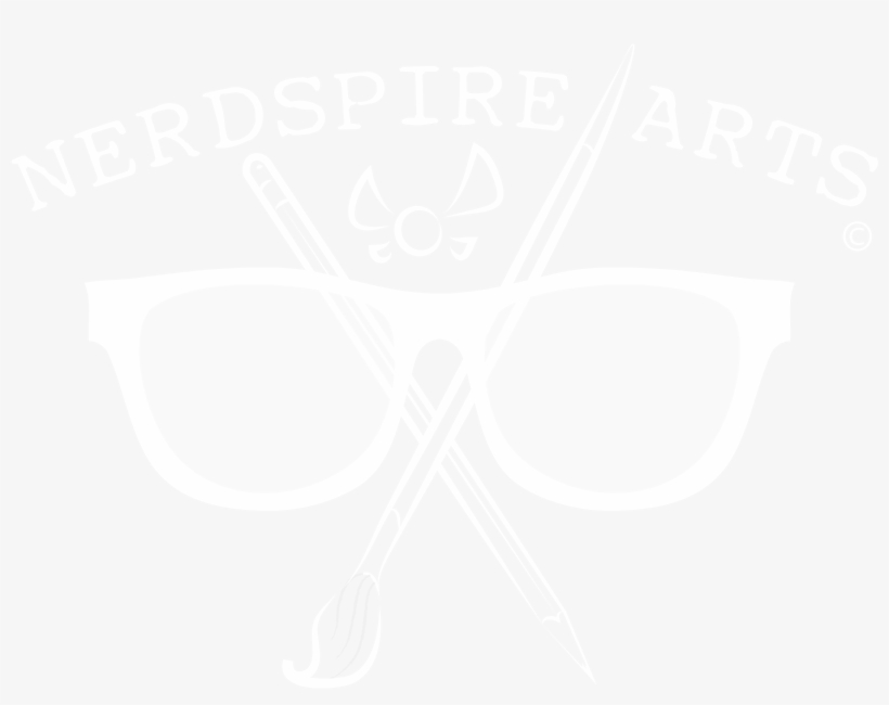 Nerdspirearts-by Sarah Hicker - Graphic Design, transparent png download