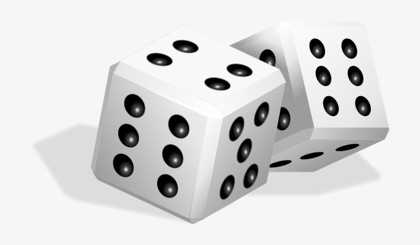 1 Dice Clipart - Dadu Vektor, transparent png download