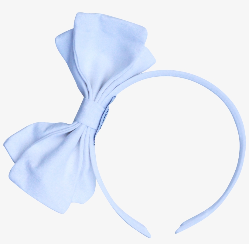 Side Bow Headband In French White - The House Of Fox, transparent png download