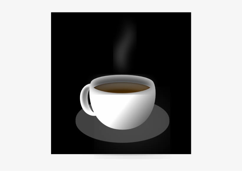 Small Cup Of Coffee Svg Clip Arts 534 X 598 Px, transparent png download