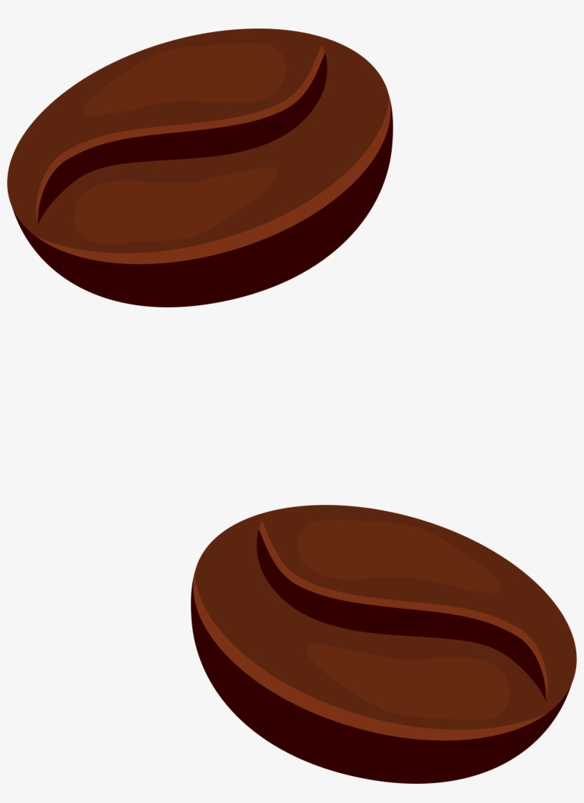 Coffee Vector Png Clipart Best - Coffee Bean Vector Png, transparent png download