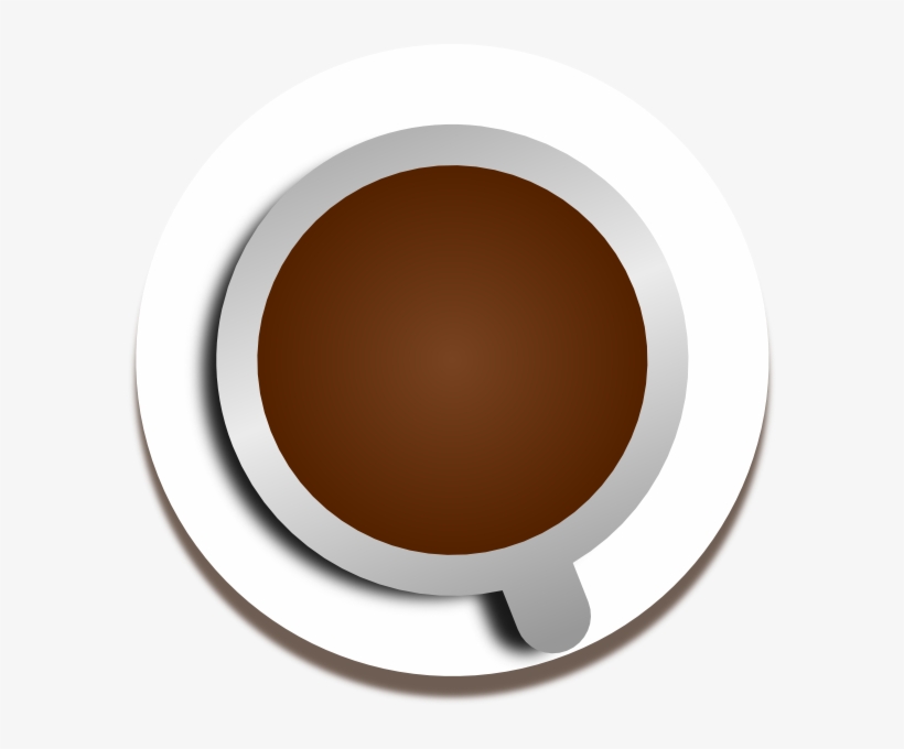 Cup Of Air View By Calerov Clip - Coffee, transparent png download