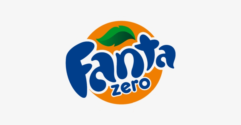 Fanta Zero - Fanta Orange Zero Logo, transparent png download
