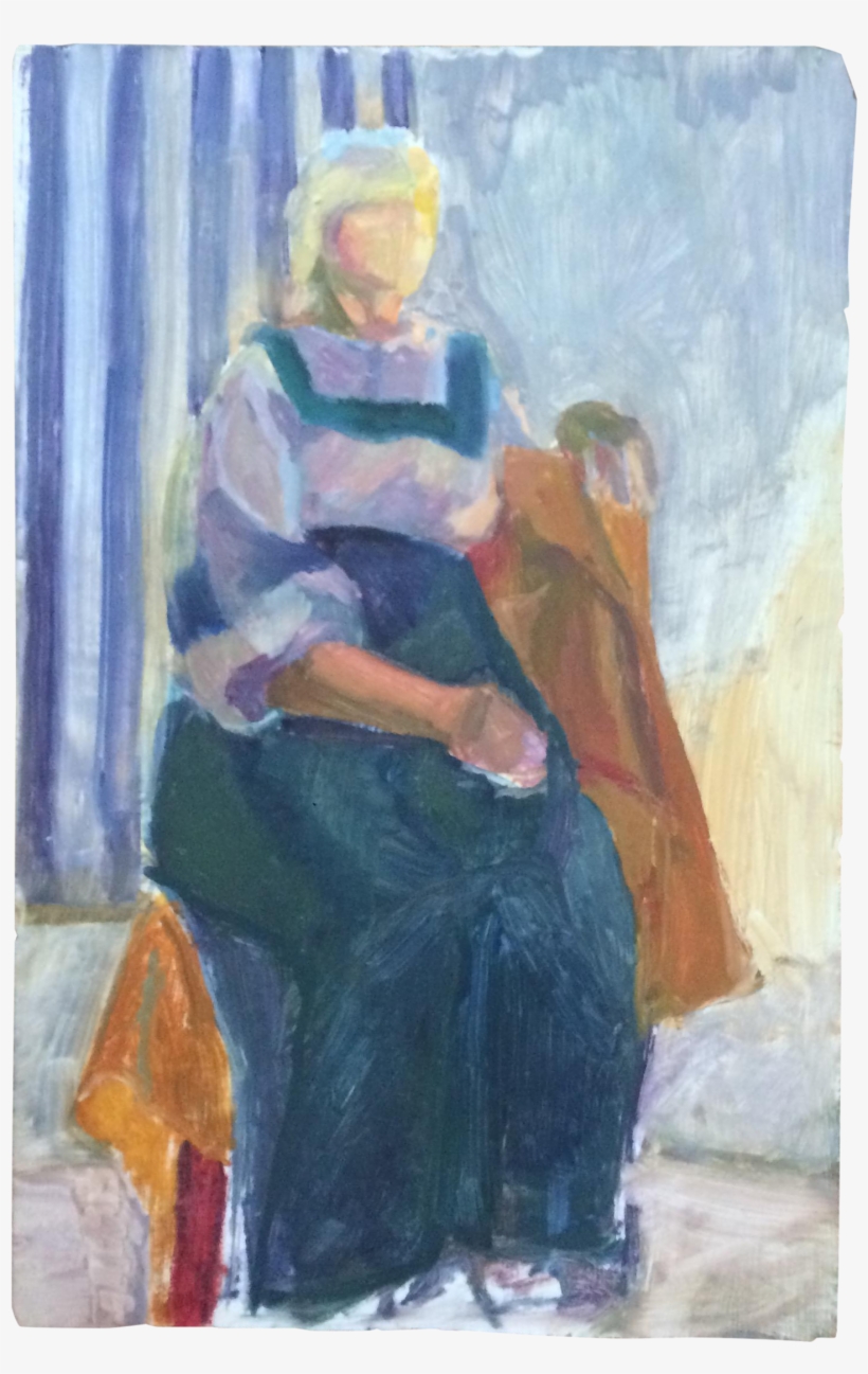 Colorful Woman Painting - Watercolor Paint, transparent png download