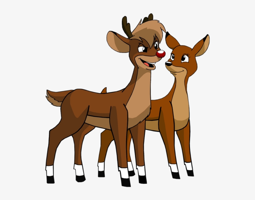 Rudolph And Zoey Tv Show Couples, Movies And Tv Shows, - Zoey Rudolph The Red Nosed Reindeer The Movie, transparent png download