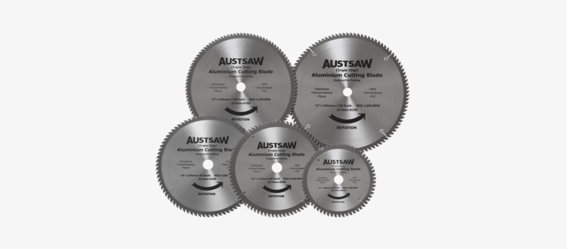 Aluminium Cutting Blades Group - Aluminium Circular Saw Blade, transparent png download