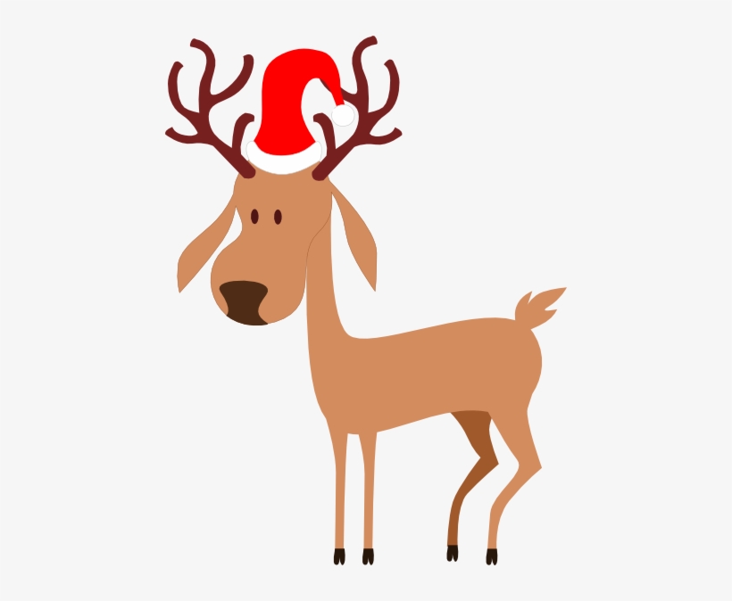 Rudolph The Red Nosed Reindeer Png High-quality Image - Png Reindeer Clip Art, transparent png download