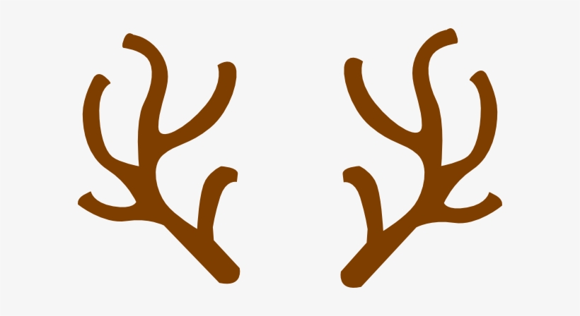 Small - Reindeer Ears Clip Art, transparent png download