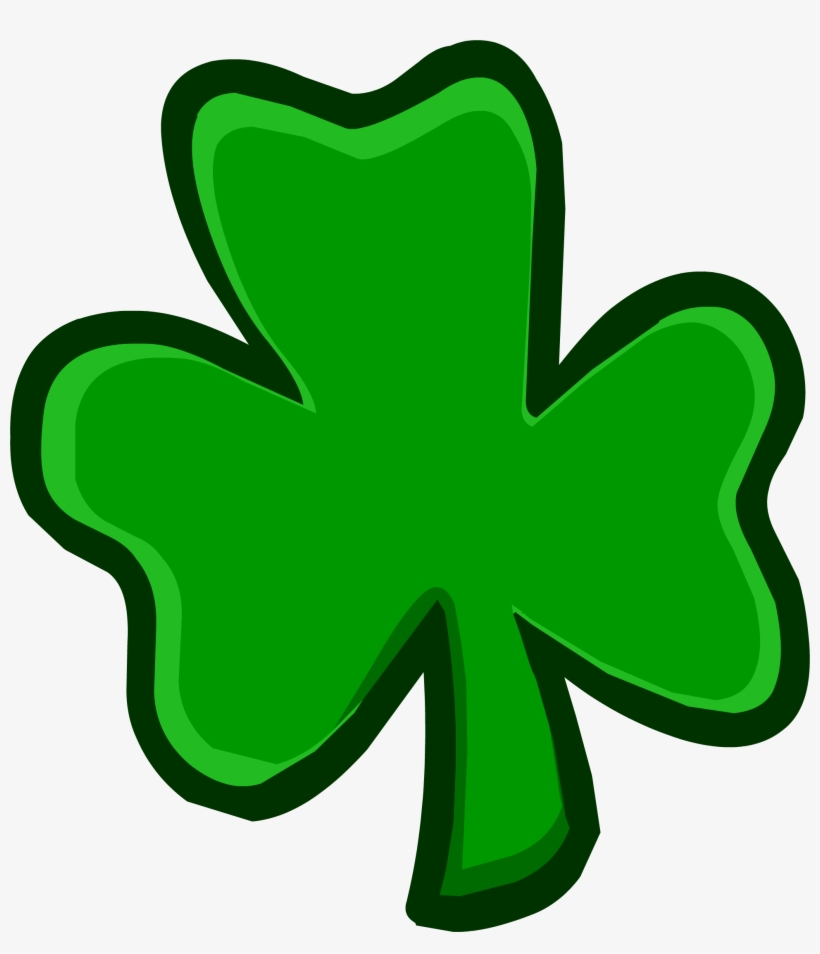 Green Clover Sprite 003 - Kleeblatt Smiley Whatsapp, transparent png download
