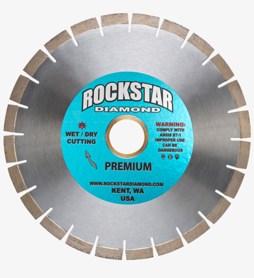 Concrete Saw Blades Rspsc 14g 14" Premium Granite Blade - Saw Blade, transparent png download