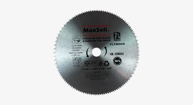 Circular Saw Blade - Blade, transparent png download