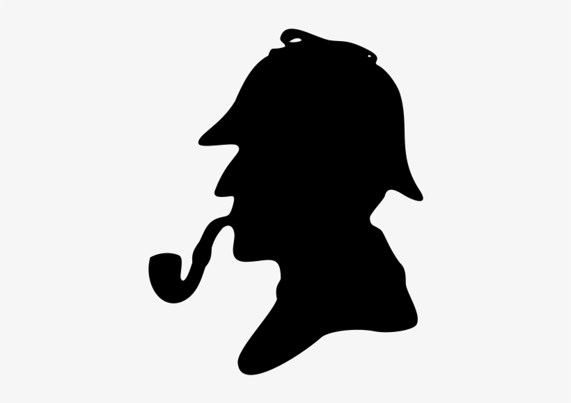 Doing The Giraffe Silhouettes Posts Made Me Curious - Sherlock Holmes Clipart, transparent png download