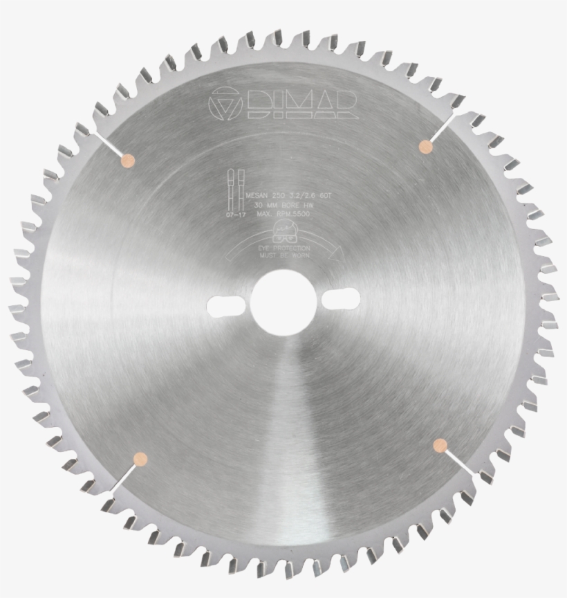 Mesan,mfsan Aluminum Profiles Saw Blade - Amana Md260-685 Aluminum / Plastic Blade For Festool, transparent png download