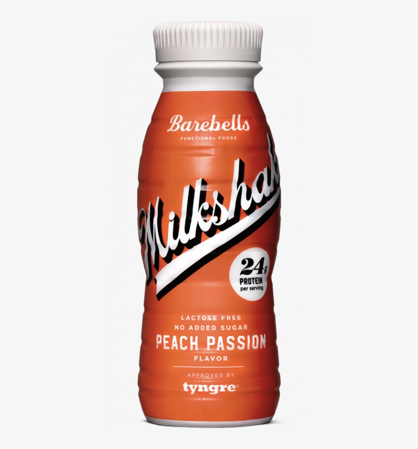 Stäng - Barebells Milkshake Peach Passion, transparent png download