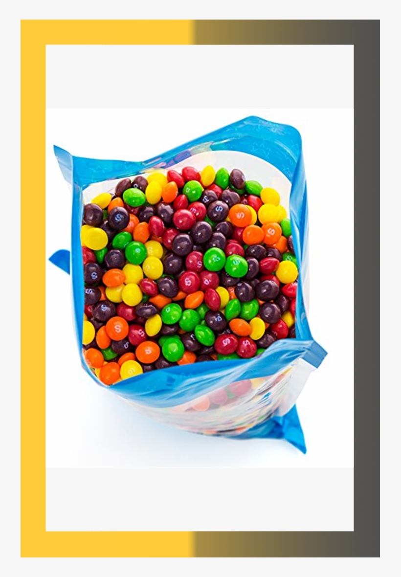 Bulk Skittles In An 8 Lb Resealable Bomber Bag Fresh, - Candy, transparent png download
