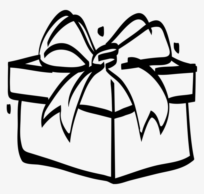 Christmas Gifts With Bow - Geschenk Clipart, transparent png download