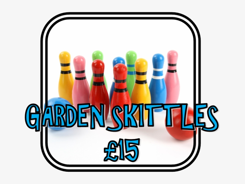 Our Huge Range Of Outdoor Games Are A Very Popular - Skittles (sport), transparent png download