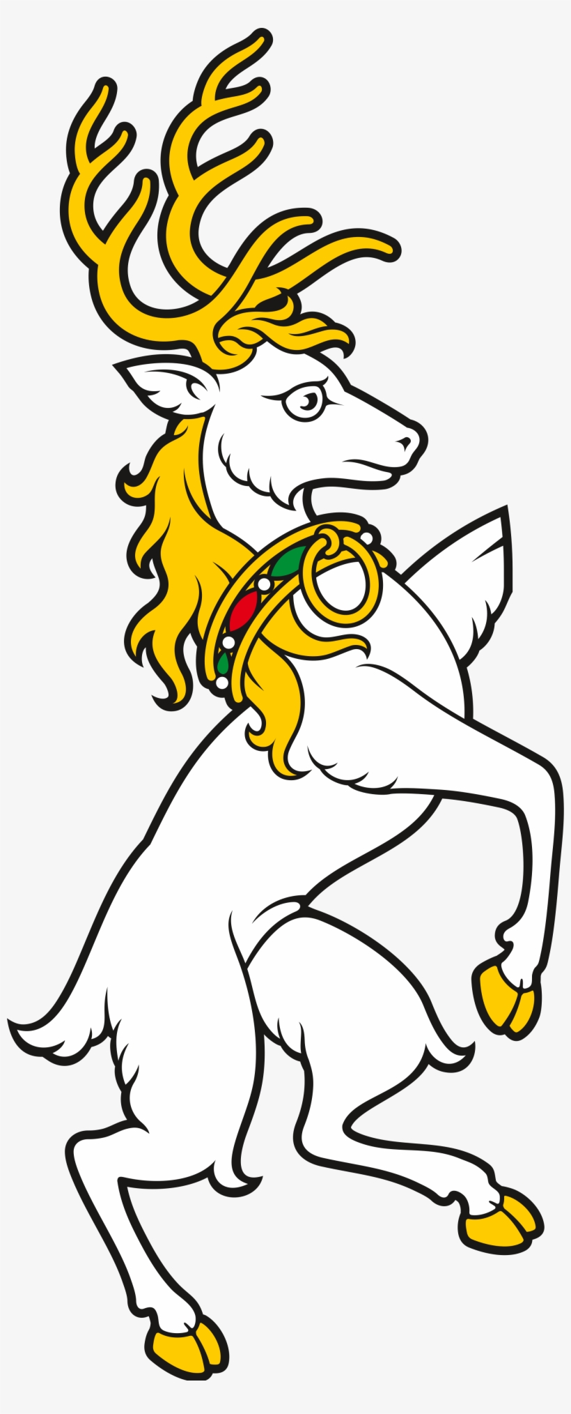 Open - Deer Coat Of Arms, transparent png download