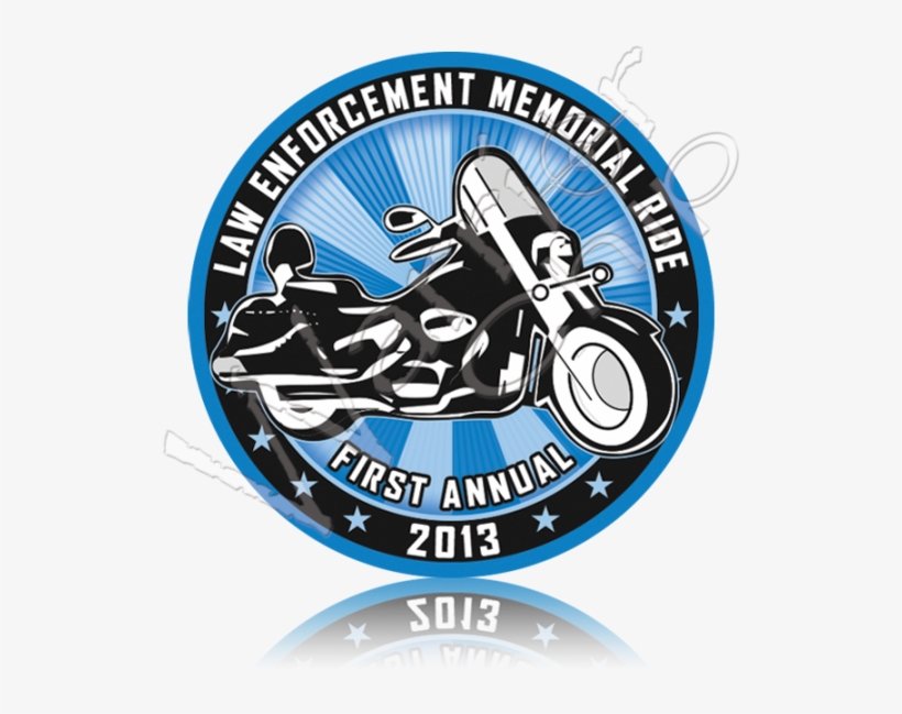 Law Enforcement Custom Poker Chips - Blue, transparent png download