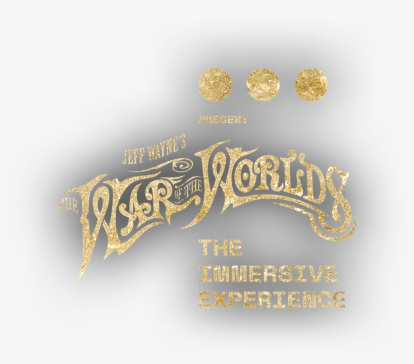 Gold Logo Drop Smaller2 - Jeff Wayne's Musical Version Of The War, transparent png download