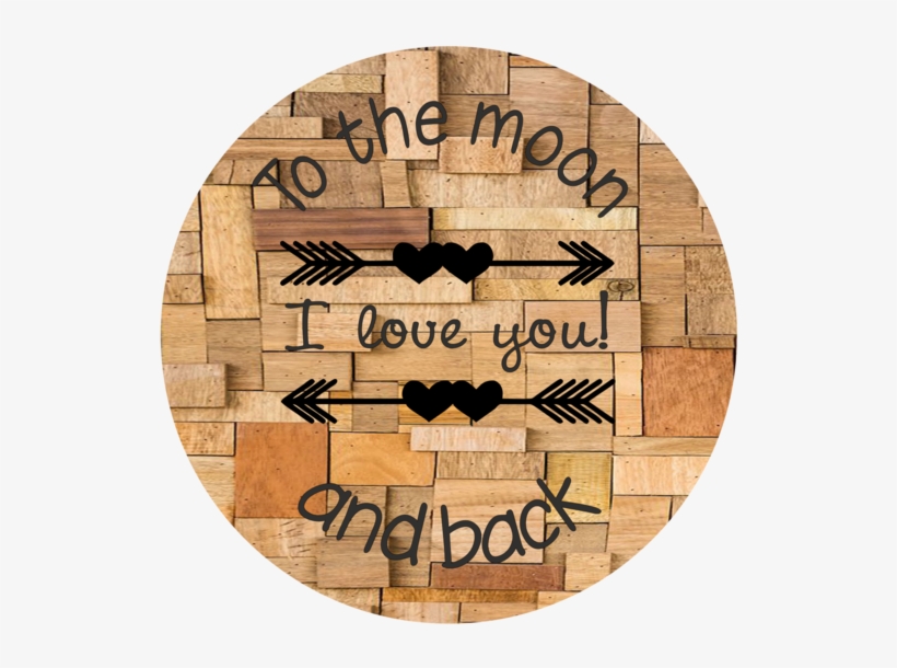 " I Love You To The Moon And Back" White Ceramic Novelty - I Love You To The Moon, transparent png download