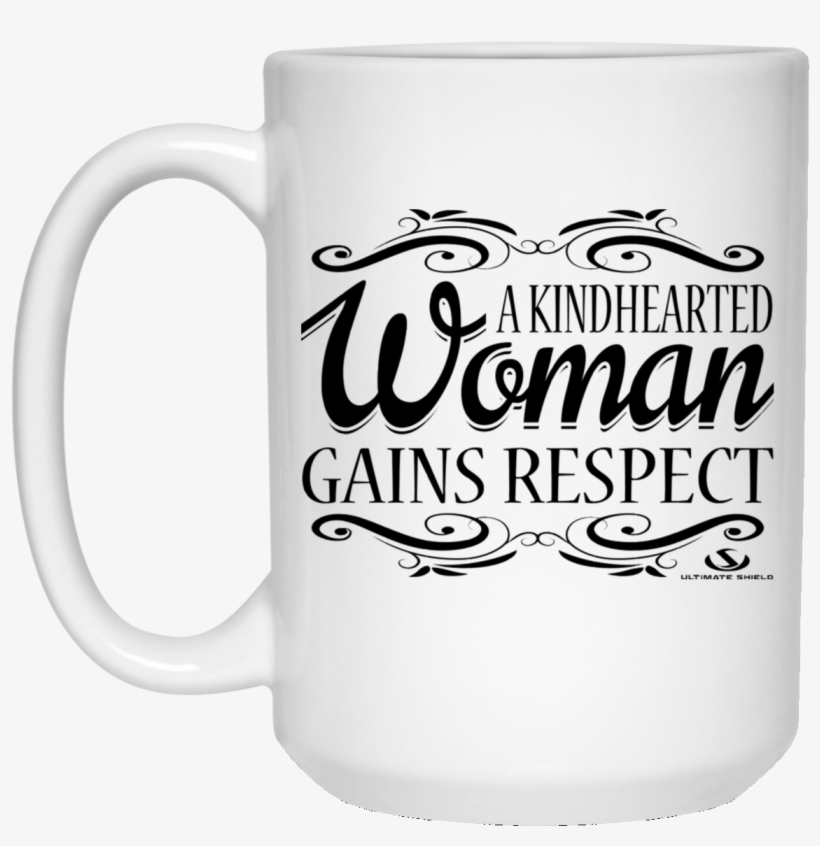 A Kindhearted Woman Gains Respect 15 Oz - Love Paris Eiffel Tower France Flag Tourist T Shirt, transparent png download