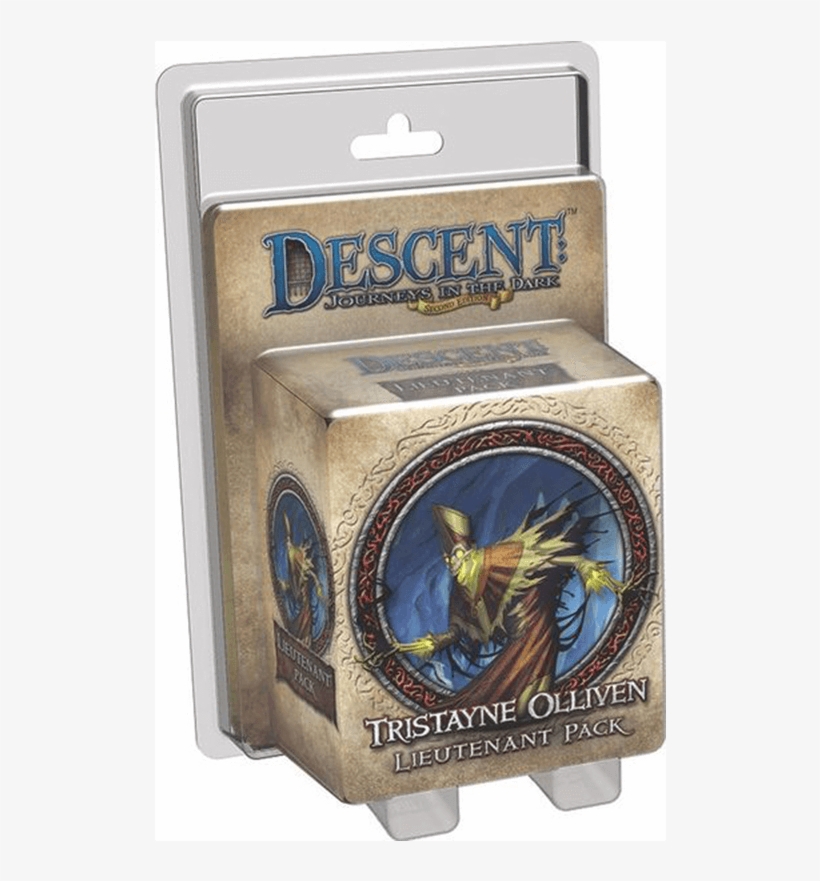 Journeys In The Dark Tristayne Olliven Lieutenant Pack - Descent 2nd Edition: Tristayne Olliven Lieutenant Pack, transparent png download