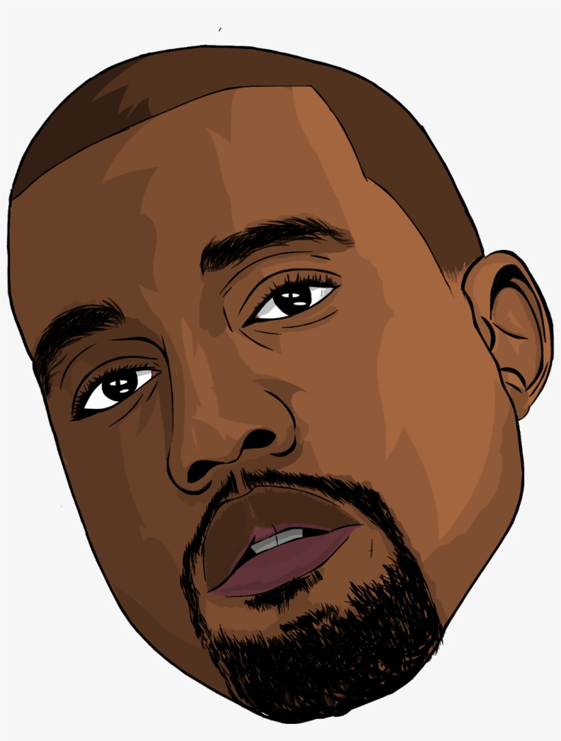 Report Abuse - Kanye West Sticker Transparent Background, transparent png download