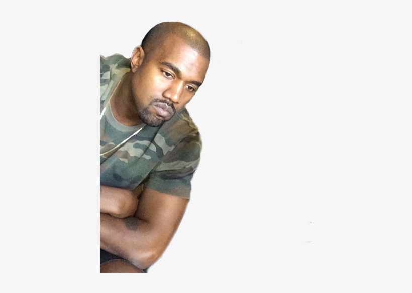 Use This Image Overlay To Make Your Own And Post In - Kanye West Selfie, transparent png download