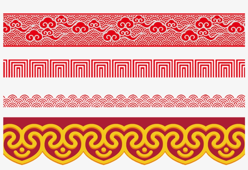 New Year S Various Dividing Lines Transparent - Portable Network Graphics, transparent png download