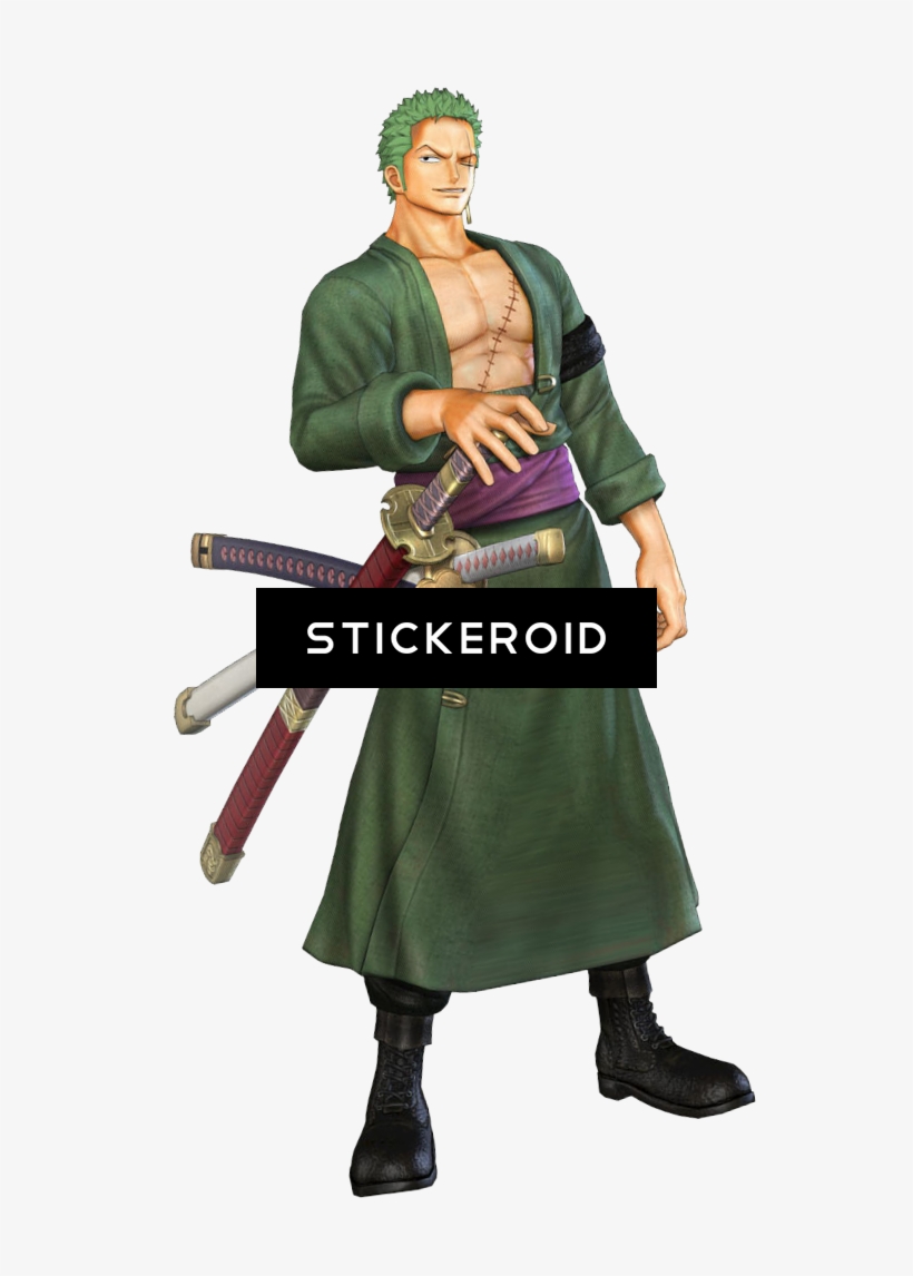 One Piece Zoro Manga - Action Figure, transparent png download