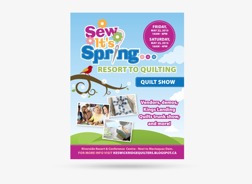 Sew Its Spring - Poster, transparent png download