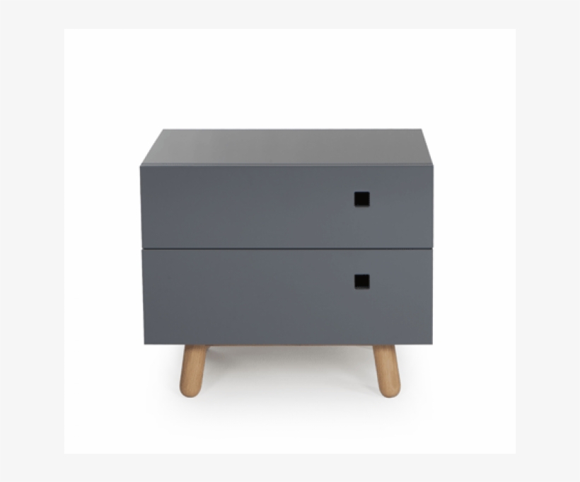 Phil Bedside Table - Nightstand, transparent png download