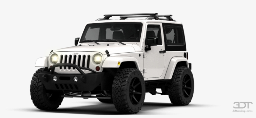 Jeep Wrangler Cars - White Jeep Wrangler Tuning, transparent png download