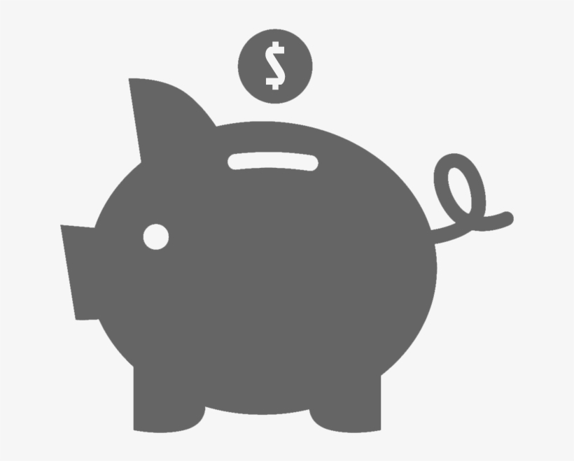Protect Boat Value - Piggy Bank Icon Black, transparent png download