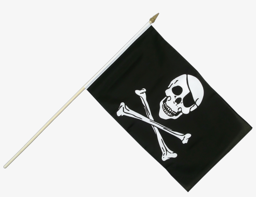 Pirate Skull And Bones - Pirate Flag, transparent png download