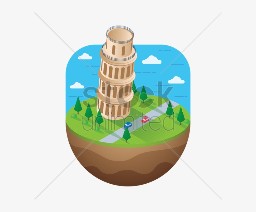 Download Leaning Tower Of Pisa Clipart Leaning Tower - Leaning Tower Of Pisa, transparent png download