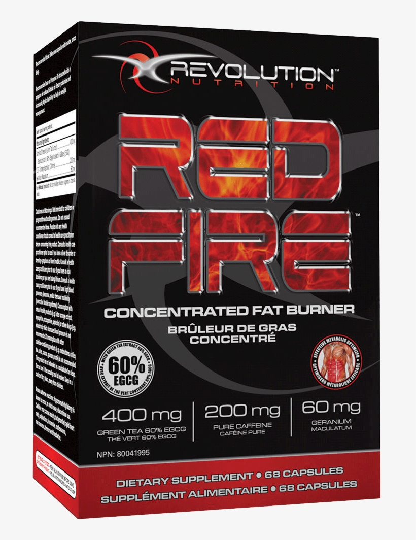 Redfire, 68 Capsules 68 Servings - Revolution Red Fire, transparent png download