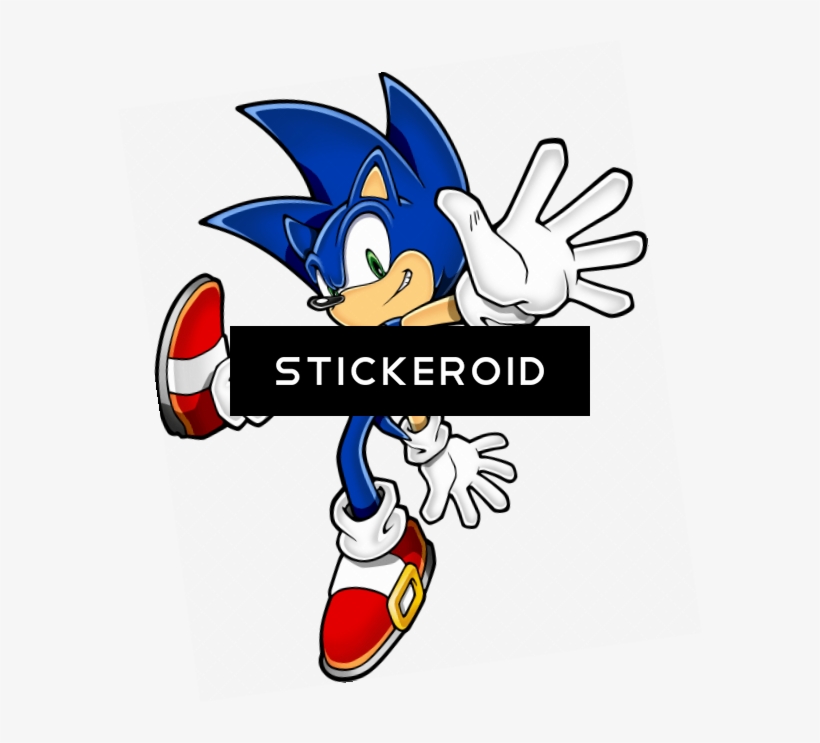 Sonic Hedgehog One Foot Stranding - Party Destination 191124 Sonic The Hedgehog Lunch Napkins, transparent png download