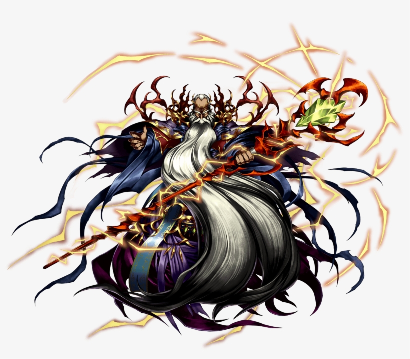 Ffbe Ramuh Artwork 2 - Ffbe Espers 3 Star, transparent png download